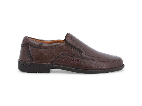 Melluso Scarpa Bassa Comfort Senza Stringhe Tomaia Pelle Marrone U49023W-235299